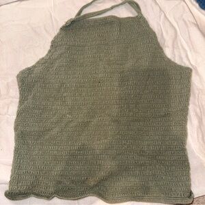 Hollister Olive Green Textured Camisole